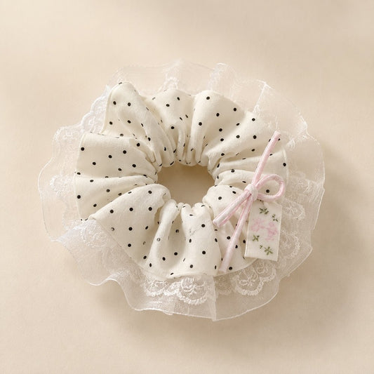 The Lace Scrunchie — Ink Dot