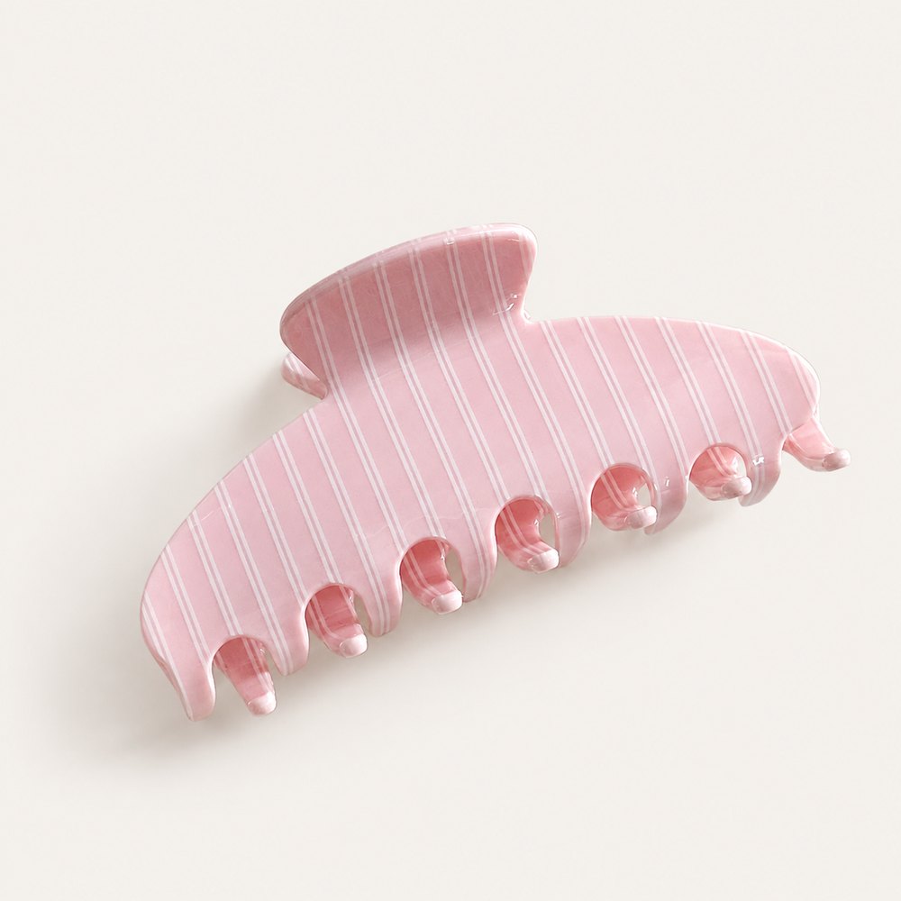 The Stripe Claw — Blush